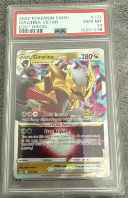 Pokemon Giratina Vstar Psa10 (psa graded) - Image 1
