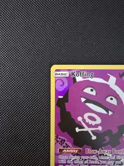 Pokemon TCG Koffing (Secret) Cosmic Eclipse 243/236 Mint Condition - Image 2