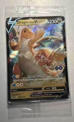 Pokemon TCG - Dragonite V & VSTAR SWSH235 SWSH236 Black Star Promo Sealed Mint - Image 1