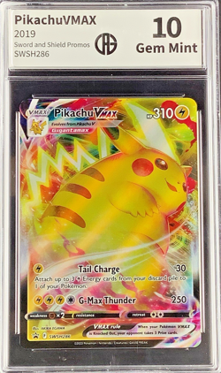 GEM MINT 10 2023 Pokemon Crown Zenith Black Star Promo Pikachu VMAX #286 - Image 1