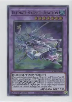 Ultimate Flagship Ursatron 1st Ed. YuGiOh Burst of Destiny #BODE-EN040 - Image 1