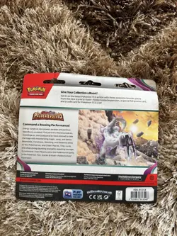 Pokemon TCG Paldea Evolved Triple Blister Varoom Promo New & Sealed 🚚✅ - Image 3