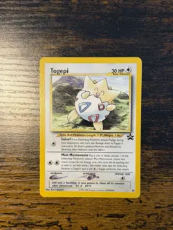 Pokemon TCG Togepi Wizards Black Star Promos 30 Regular Promo - Image 1