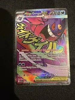 Pokemon TCG Mega Gengar EX 269/217 Mega Attack Rare Ascended Heroes English NM - Image 1