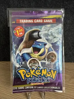 Pokemon Pokedex Edition - 1x Sealed Pack (Spanish) - Blastoise Art - Image 1
