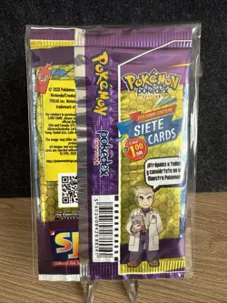 Pokemon Pokedex Edition - 1x Sealed Pack (Spanish) - Blastoise Art - Image 2