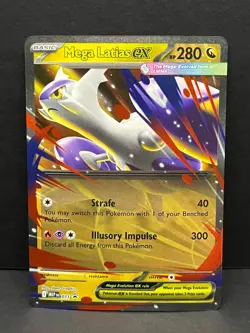 Mega Latias ex - 011 Holo Promo ME: Mega Evolution Promo Pokemon Near Mint - Image 1