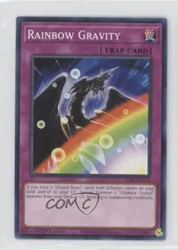 Rainbow Gravity 1st Ed. YuGiOh Legendary Duelists: Season 1 #LDS1-EN115 - Image 1
