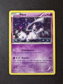 Pokemon Mew TCG XY Black Star Promo 192 Mint Condition - Image 1