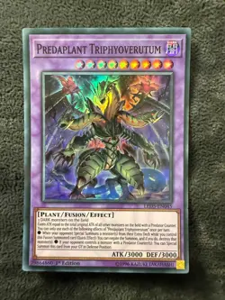 LED5-EN045 Predaplant Triphyoverutum Super Rare Yugioh 1st - Image 1