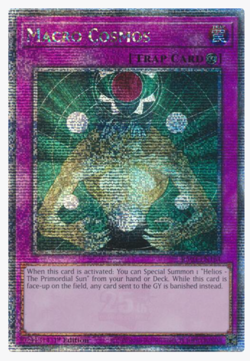 RA03-EN164 Macro Cosmos Quarter Century Secret Rare 1st Edition Yugioh - Image 1