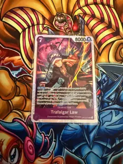 One Piece - OP12-073 Trafalgar Law - Super Rare English MINT - Image 1