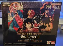 One Piece Emperors in the New World Booster Box OP-09 English Factory Sealed - Image 1