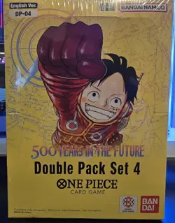 One Piece OP07 500 Years Future 8 Double Booster Packs DP04 *SEALED Display Case - Image 1
