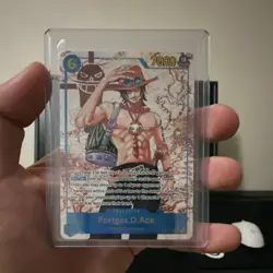 Portgas.D.Ace SR Foil - Carrying on His Will OP13-119 Secret Rare - Image 1