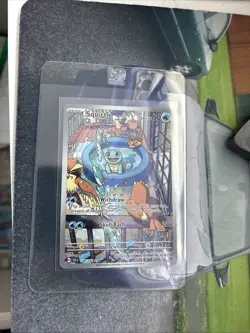 Squirtle Stellar Crown Illustration Rare Gem Mint 148/142 - Image 1