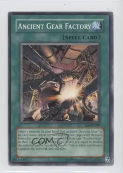 Ancient Gear Factory Unlimited YuGiOh Shadow of Infinity #SOI-EN039 2006 - Image 1