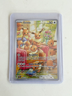 Pokemon TCG: Eevee 188/167 - Illustration Rare - Twilight Masquerade - Mint - Image 1