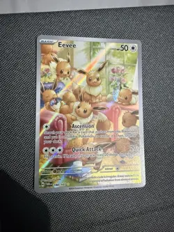 Pokemon TCG: Eevee 188/167 Illustration Rare Twilight Masquerade Mint - Image 1