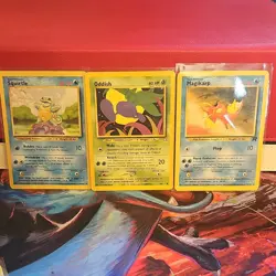 Pokemon TCG lot vintage 9 cards WOTC Base , Rocket, Neo , HG SS NM - MP - Image 2