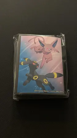 Espeon & Umbreon Card Sleeves Prismatic Evolutions Premium Figure Collection Box - Image 1