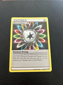 Rainbow Energy 152/162 Reverse Holo XY - BREAKthrough Pokemon Card LP (2015) - Image 1
