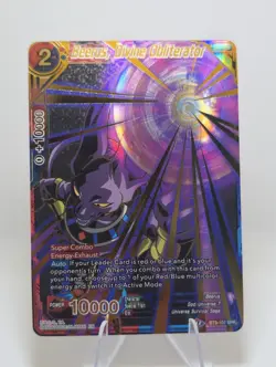 Dragon Ball Super Card Game - BT9-107 SPR - Beerus, Divine Obliterator *NM* - Image 1