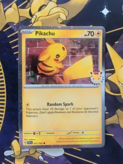 Pikachu 051/162 Pokemon Day Stamped Promo Pokemon Card - Image 1