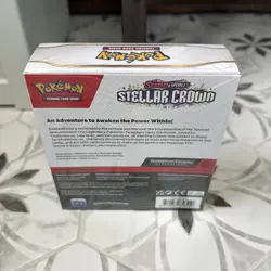 Pokemon Trading Card Scarlet & Violet 7 Stellar Crown 6 Pack Booster Bundle - Image 4