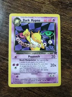 Dark Hypno 26/82 Team Rocket Non Holo Pokemon Card - Image 1