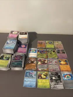Pokemon TCG Bulk Lot Of 1000+ Cards Plus Bonus Full Art Ex Promos NM Condition - Image 2
