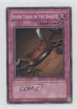 Seven Tools of the Bandit Unlimited YuGiOh Starter Deck Pegasus #SDP-045 2003 - Image 1
