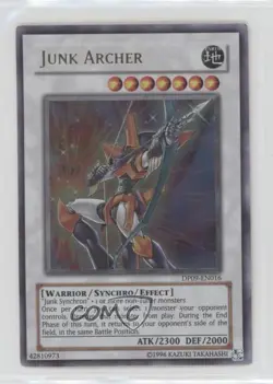 Junk Archer Unlimited YuGiOh Yusei Fudo 2 Duelist Pack #DP09-EN016 2010 - Image 1