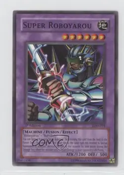 Super Roboyarou 1st Ed. YuGiOh Legacy of Darkness #LOD-074 2003 - Image 1