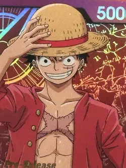 One Piece Super Pre-Release Starter Deck ST01001 ENG Monkey.D.Luffy L BGS 9.5 - Image 2