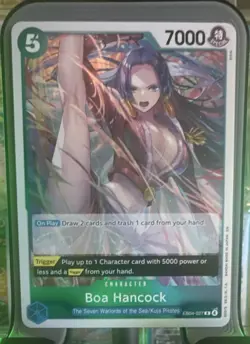 Bandai One Piece Boa Hancock EB04-027 R Holo Special Character 7000 English - Image 1