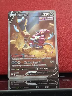 Pokemon TCG Fusion Strike Hoopa v GG53/GG70 Ultra Rare Full Art - Image 1