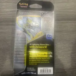 Pokemon TCG Zeraora V 60 Cards Battle Deck Ready to Play Brand New Sealed 2022 - Image 2