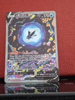 Lumineon V GG39/GG70 Holo V Rare Crown Zenith Galarian Gallery Pokemon Near Mint - Image 1