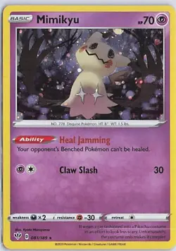 Mimikyu - (Cosmos Holo) Promo Miscellaneous Cards & Products 081/189 NM - Image 1