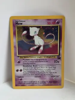 Pokemon Mew Promo Holo Card 09/53 Wotc Promo 2000 TCG LP - Image 1