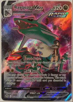 Pokemon TCG Silver Tempest Rayquaza Vmax Ultra Rare Holo Card TG20/TG30 - Image 1