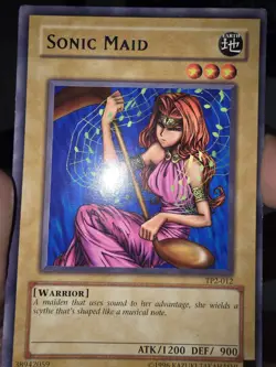 Yu-Gi-Oh! Sonic Maid TP2-012 Tournament Pack 2 Warrior Earth 1200/900 Card - Image 1
