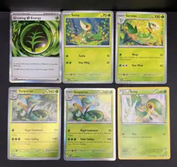 10x Pokemon Cards Serperior Servine Snivy Lot - XY Holo Ultra Rare EX TCG - Image 2