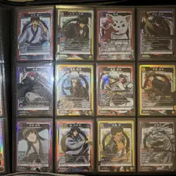 Gintama Japanese Union Arena 12 Card Lot Holo Collectible Cards - Image 1