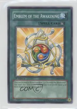 Emblem of the Awakening 1st Ed. YuGiOh Strike Neos #STON-EN044 2007 - Image 1