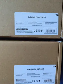 Pokemon Card TCG Pokeball Tin Set 6 Pokeballs (18 Booster Packs Total) - Image 3