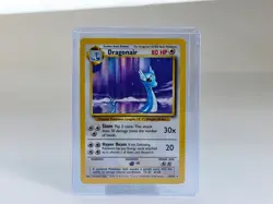 POKEMON TCG Dragonair 18/102 1999 Base Set Non-Holo Rare Card Vintage M11 - Image 2