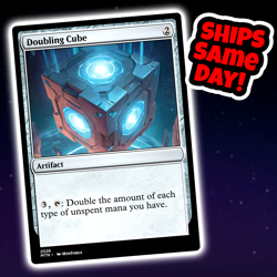 Doubling Cube - Custom Art Magic: The Gathering Playtest Card - Commander EDH - Image 1