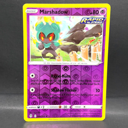 2021 POKEMON EVOLVING SKIES MARSHADOW 080/203 REVERSE HOLO (RARE) - Image 1